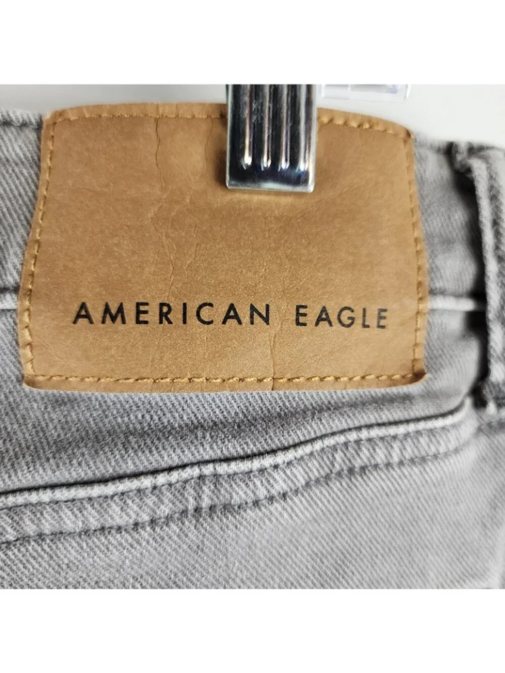 American Eagle Jeans Mens 32x34 Airflex+ Gray Stretch Denim